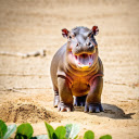 Baby hippo  screen for extension Chrome web store in OffiDocs Chromium