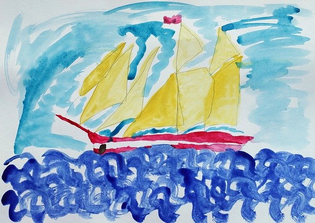 Free download baby picture ocean watercolor free picture to be edited with GIMP free online image editor
