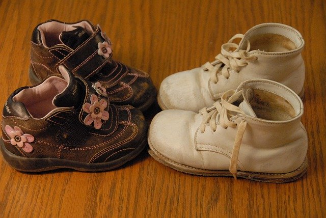 Free download Baby Shoes Stride -  free photo or picture to be edited with GIMP online image editor