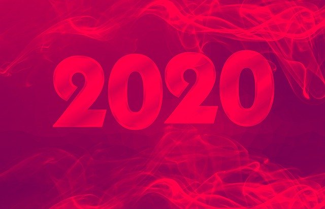 Free download Background 2020 Year -  free illustration to be edited with GIMP online image editor