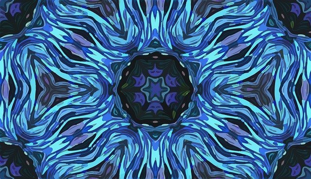 Free download Background Blue Flower -  free illustration to be edited with GIMP free online image editor
