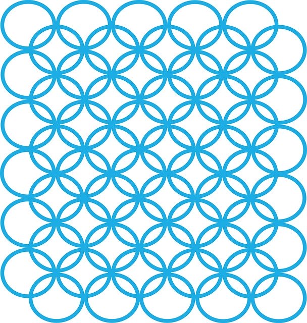 Free download Background Circles Geometric -  free illustration to be edited with GIMP free online image editor