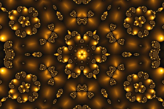 Free download Background Fractal Template -  free illustration to be edited with GIMP free online image editor