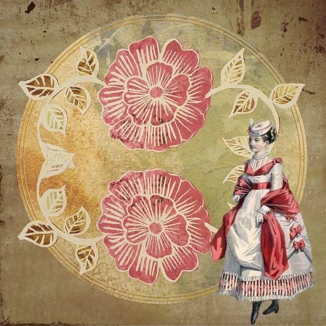 Free download Background Girl Antique -  free illustration to be edited with GIMP free online image editor