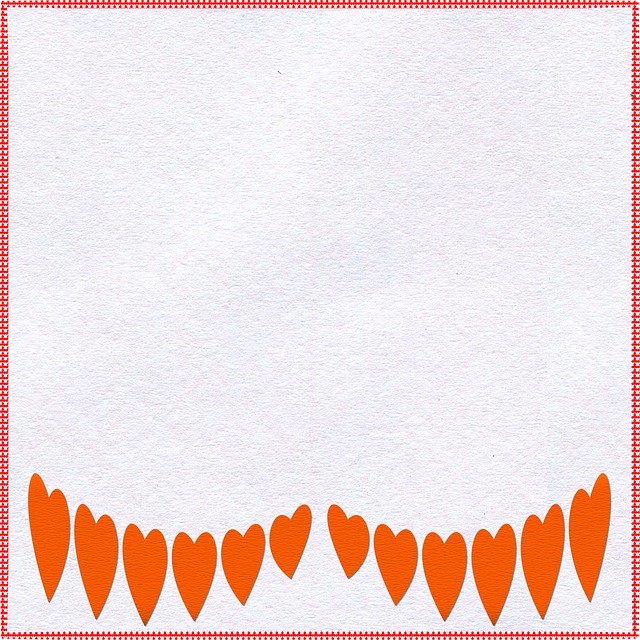 Free download Background Paper Heart -  free illustration to be edited with GIMP free online image editor