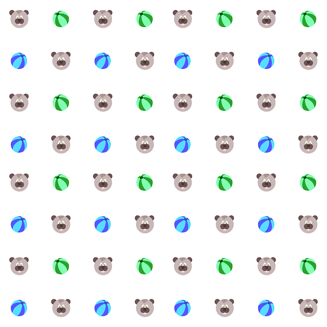 Free download Background Teddies Ball -  free illustration to be edited with GIMP free online image editor