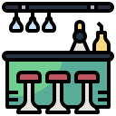 Backlit Bar Shelf  screen for extension Chrome web store in OffiDocs Chromium