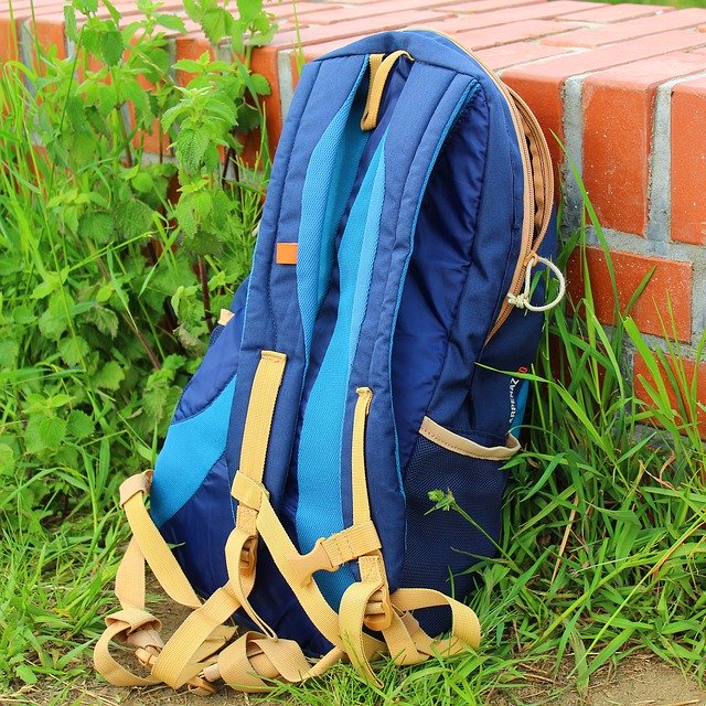 Free download Backpack Colored Tourism -  free photo or picture to be edited with GIMP online image editor