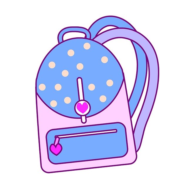 Free download Backpack For Girl School -  free illustration to be edited with GIMP free online image editor