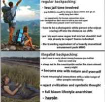 Free download backpacking meme free photo or picture to be edited with GIMP online image editor