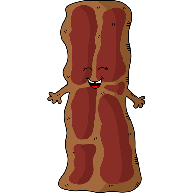 Free download Bacon Breakfast Food -  free illustration to be edited with GIMP free online image editor