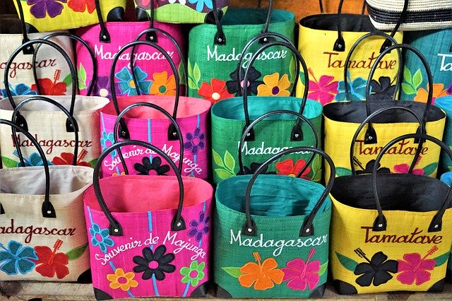 Free download Bag Madagascar Colorful -  free photo or picture to be edited with GIMP online image editor