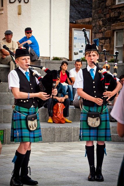 Free download Bagpipes Boys Scotland -  free photo or picture to be edited with GIMP online image editor