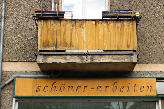 Free download Balcony Berlin Pankow -  free photo or picture to be edited with GIMP online image editor