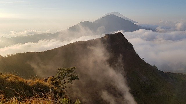 Free download Bali Volcano Indonesia -  free photo or picture to be edited with GIMP online image editor