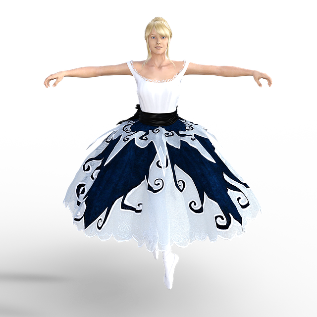 Free download Ballerina Pose Dance -  free illustration to be edited with GIMP free online image editor