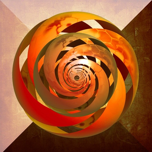 Free download Ball Fractal Abstract -  free illustration to be edited with GIMP free online image editor