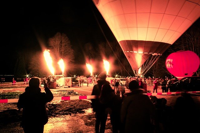 Free graphic balloon glow gas hot air balloon to be edited by GIMP free image editor by OffiDocs
