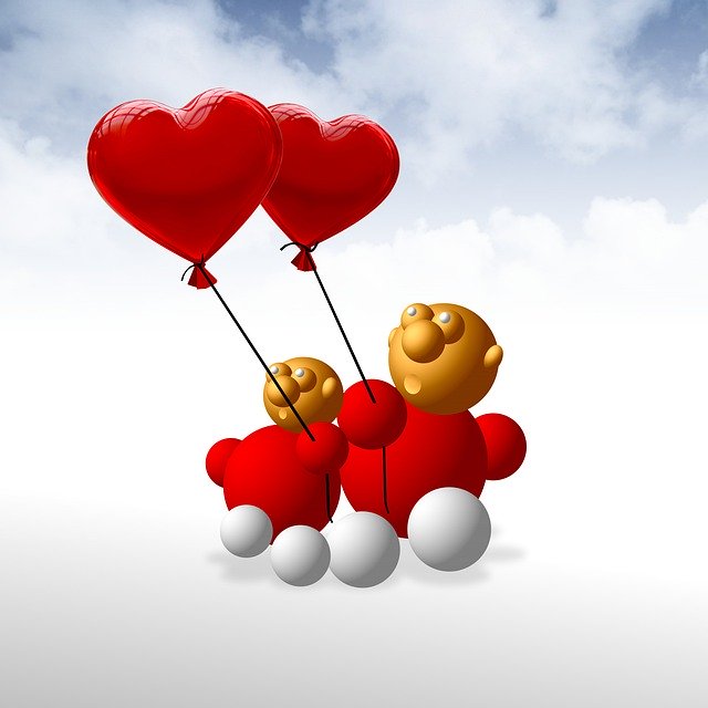 Free download Balloon Love No One -  free illustration to be edited with GIMP free online image editor