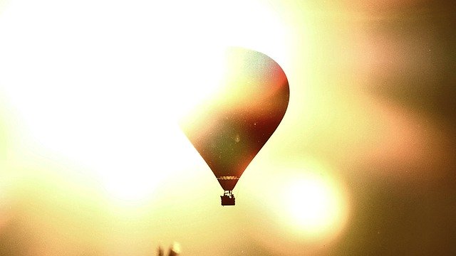 Free download Balloon Sunlight Hot Air -  free illustration to be edited with GIMP free online image editor