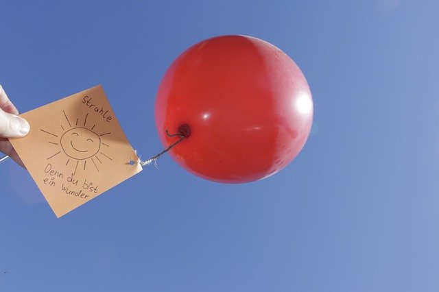Kostenloser Download Balloon Wishes Celebration - kostenloses Foto oder Bild zur Bearbeitung mit GIMP Online-Bildbearbeitung