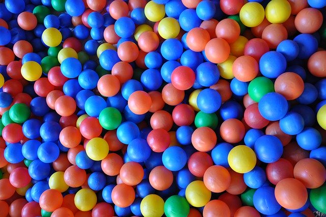 Free download Ball Pit Balls Colorful -  free photo or picture to be edited with GIMP online image editor