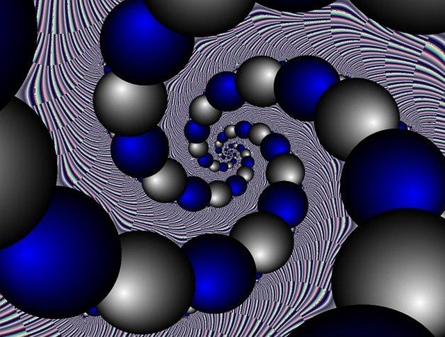 Free download Balls Circles Fractal -  free illustration to be edited with GIMP free online image editor