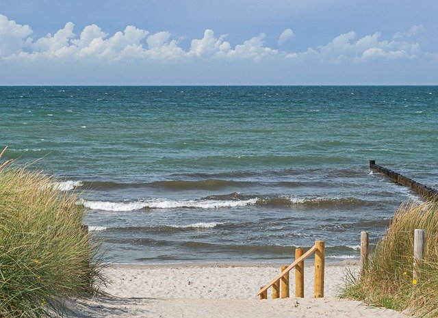 Unduh gratis Pasir Pantai Laut Baltik - foto atau gambar gratis untuk diedit dengan editor gambar online GIMP