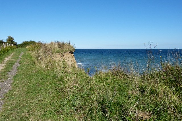 Free download Baltic Sea Cliff Coast -  free photo or picture to be edited with GIMP online image editor