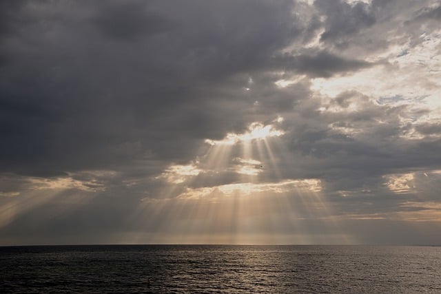 Free download baltic sea clouds sunrise fall free picture to be edited with GIMP free online image editor