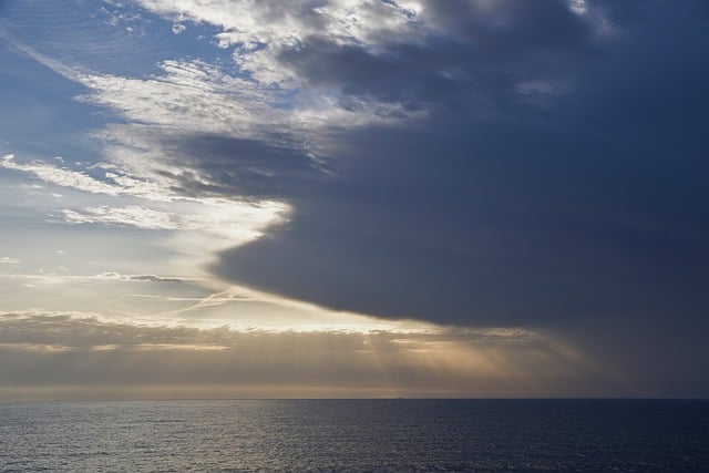 Free download baltic sea sunrise clouds mood free picture to be edited with GIMP free online image editor