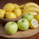 Banana lemon and apple  screen for extension Chrome web store in OffiDocs Chromium