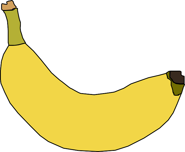 Free download Banana Yellow Fruit - Free vector graphic on Pixabay free illustration to be edited with GIMP free online image editor