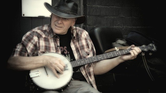 Free download Banjo Musician Music -  free photo or picture to be edited with GIMP online image editor