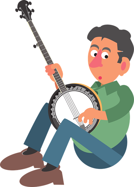 Free download Banjo Music Player - Free vector graphic on Pixabay free illustration to be edited with GIMP free online image editor