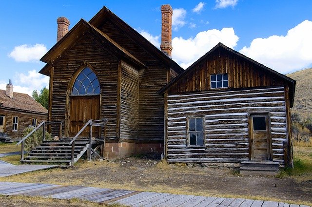 Free download Bannack Methodist Church And A free photo template to be edited with GIMP online image editor