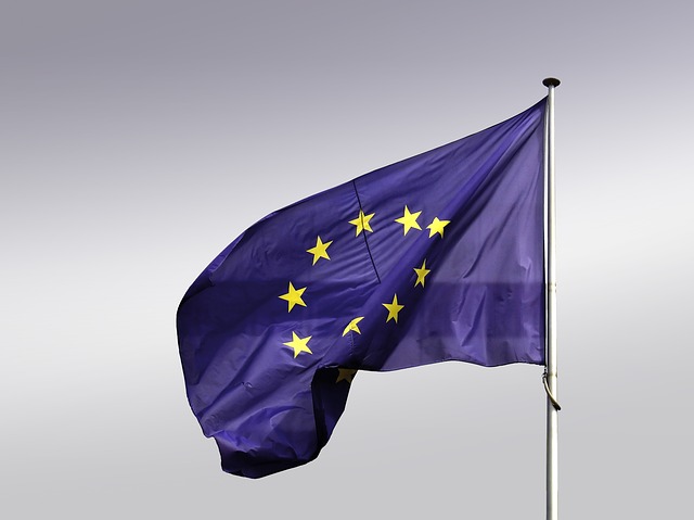 Безкоштовно завантажте зображення банера прапора Європи і ЄС, яке можна редагувати за допомогою безкоштовного онлайн-редактора зображень GIMP