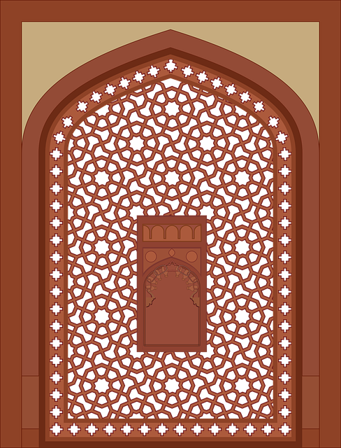Free download Barbers Tomb Jali Mihrab - Free vector graphic on Pixabay free illustration to be edited with GIMP free online image editor