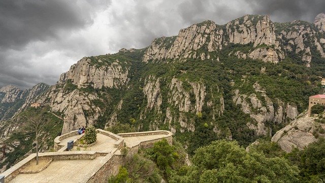 Free download Barcelona Mountains Montserrat -  free photo or picture to be edited with GIMP online image editor