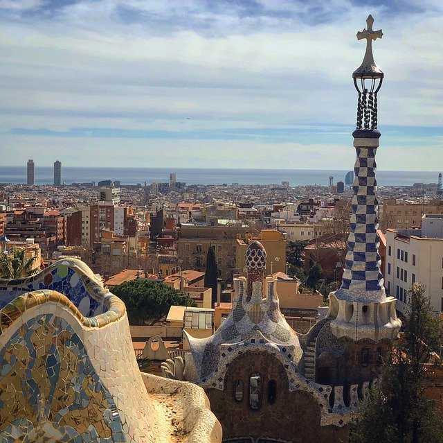 Free picture Barcelona Park Guell -  to be edited by GIMP free image editor by OffiDocs