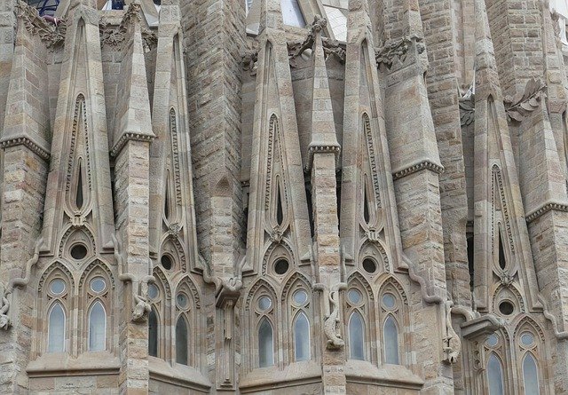 Free download Barcelona Spain Church Sagrada -  free photo or picture to be edited with GIMP online image editor