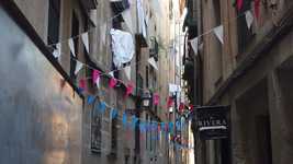 Free download Barcelona Street Flags -  free video to be edited with OpenShot online video editor