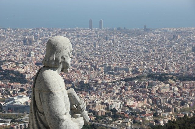 Free download Barcelona Tibidabo Catalonia -  free photo or picture to be edited with GIMP online image editor