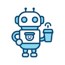 BaristaBot LinkedIn Coffee Chat Agent  screen for extension Chrome web store in OffiDocs Chromium