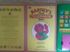 Free download Barney The Purple Dinosaur Telephone Book free photo or picture to be edited with GIMP online image editor