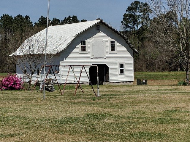 Free download Barn White Nature -  free free photo or picture to be edited with GIMP online image editor