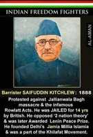 Free download Barrister Saifuddin Kitchlew 1888 free photo or picture to be edited with GIMP online image editor