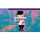 Bart NOT A Simp son  screen for extension Chrome web store in OffiDocs Chromium