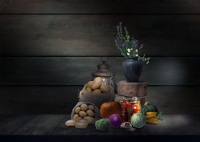 Template Photo Basement Vegetables Wooden -  for OffiDocs