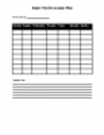 Gratis download Basic Weekly Daily Plan DOC-, XLS- of PPT-sjabloon gratis te bewerken met LibreOffice online of OpenOffice Desktop online